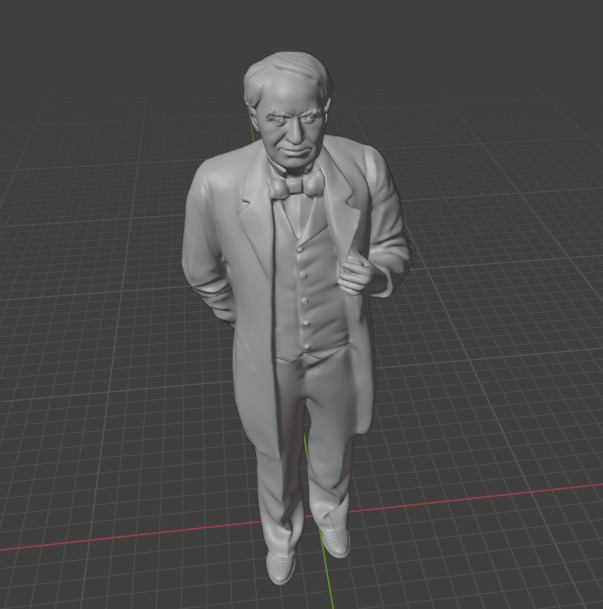 Thomas Edison 3D print model_15