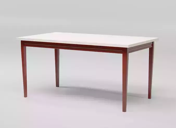 Table with legs and top