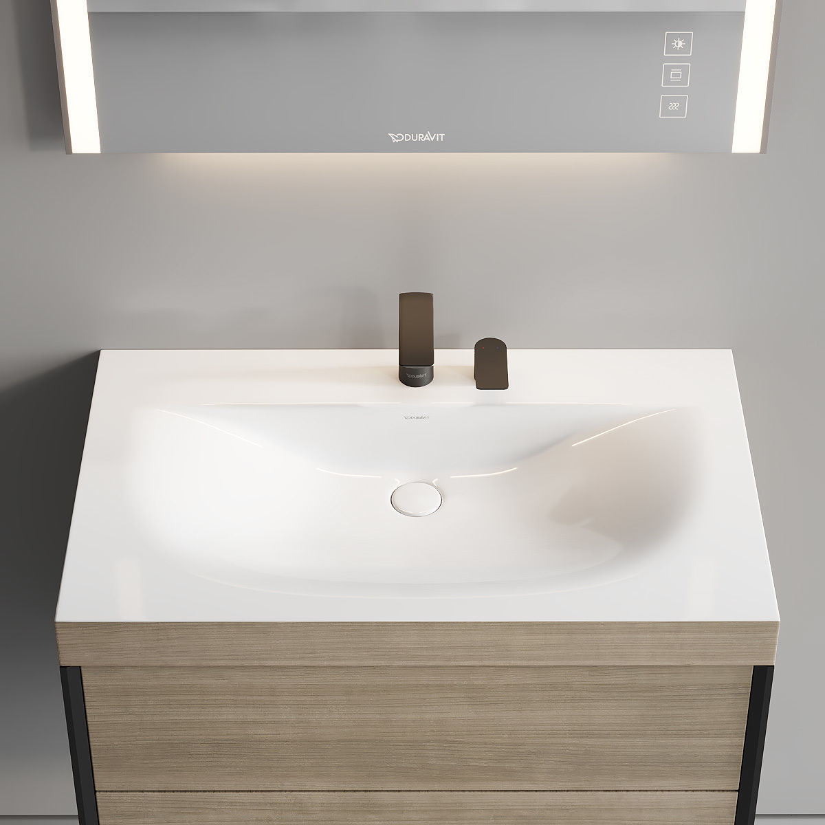 Duravit XViu Vanity Unit Set 2 3D model_1