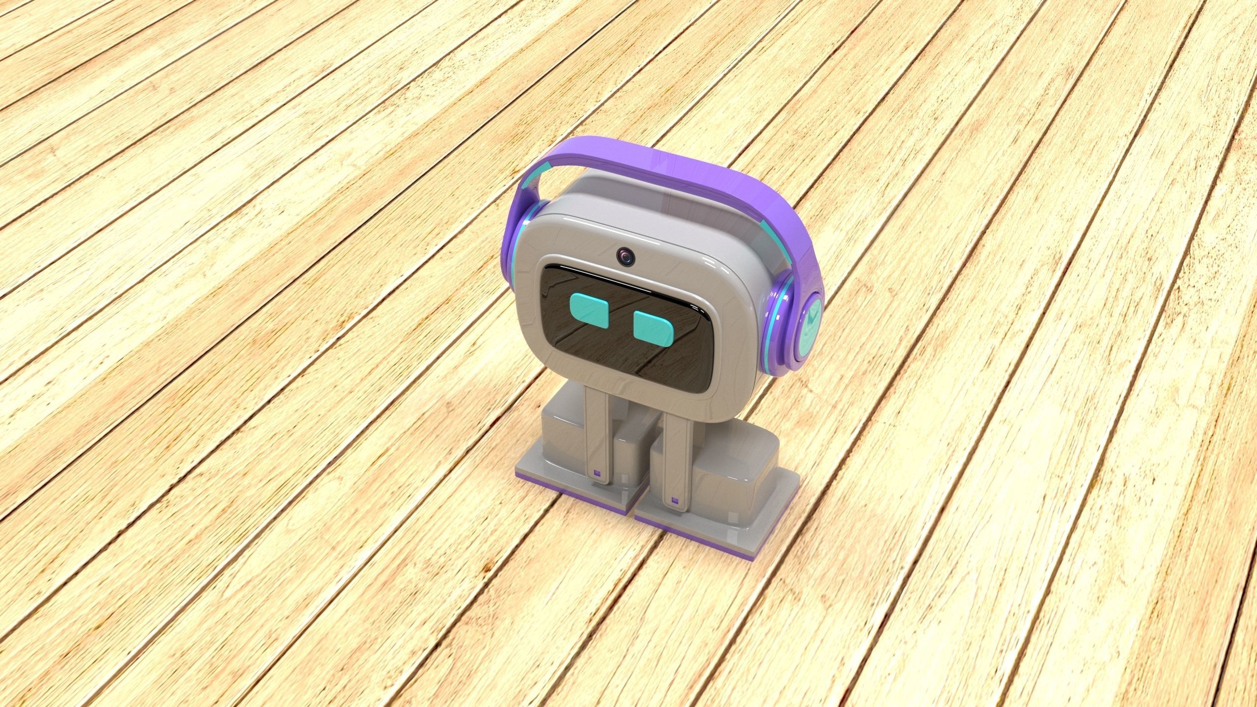 EMO Robot  3D model_6