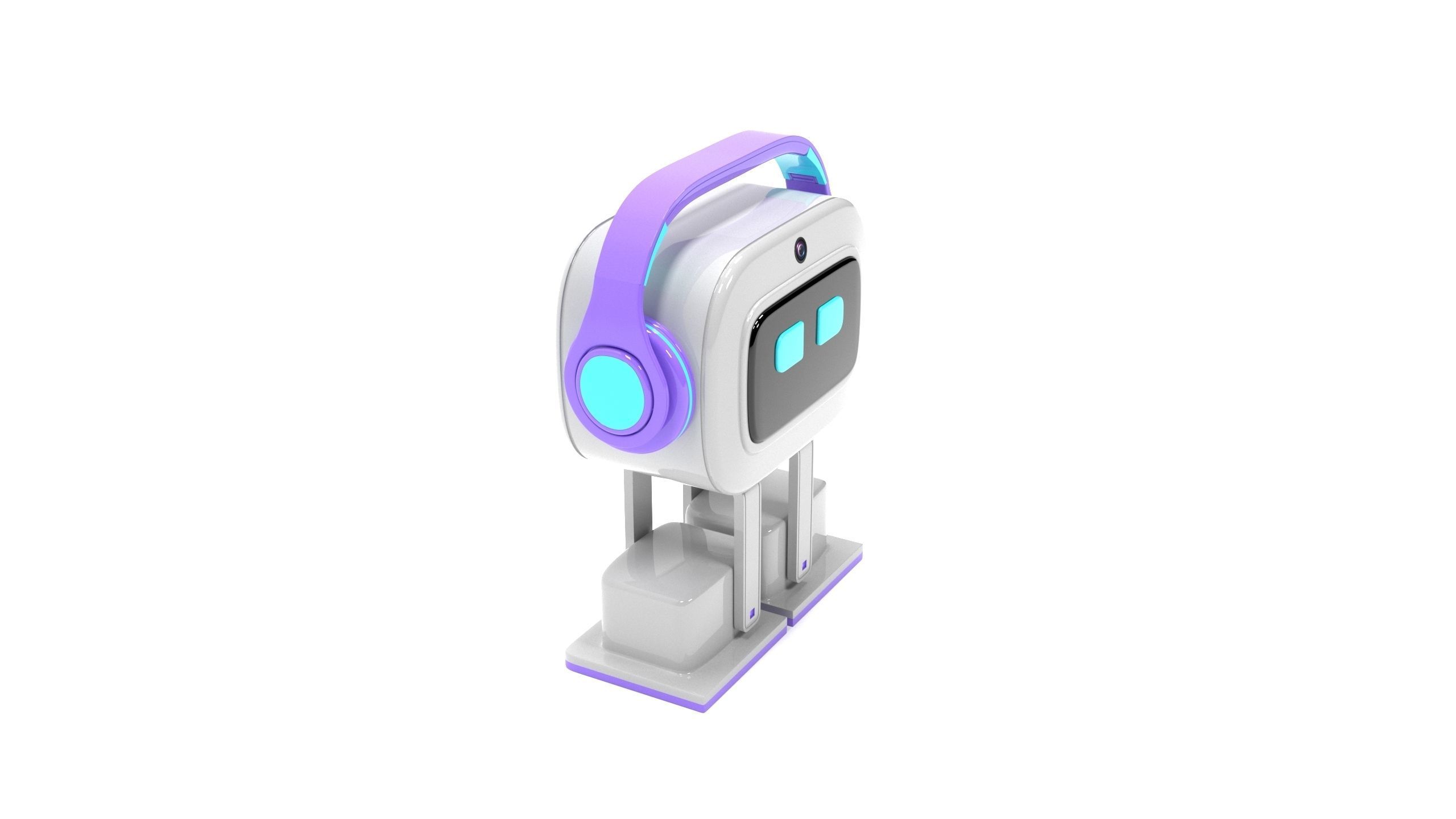EMO Robot  3D model_7
