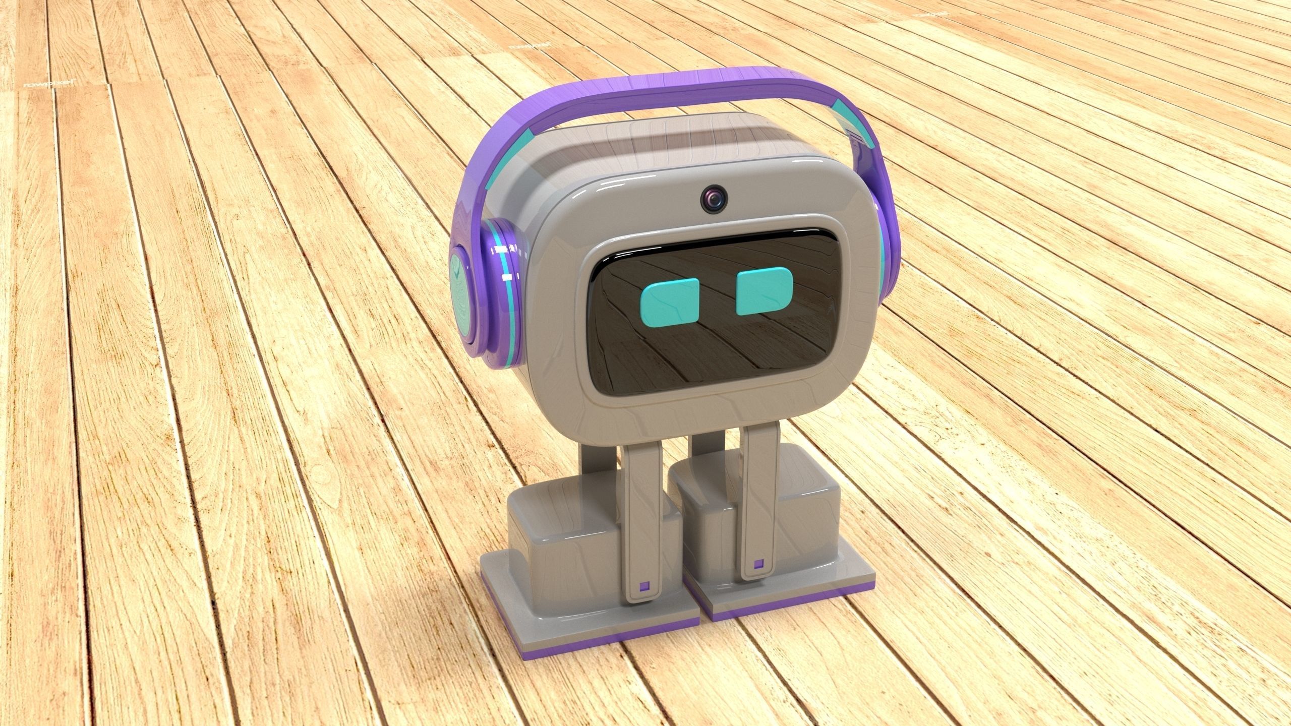 EMO Robot  3D model_11