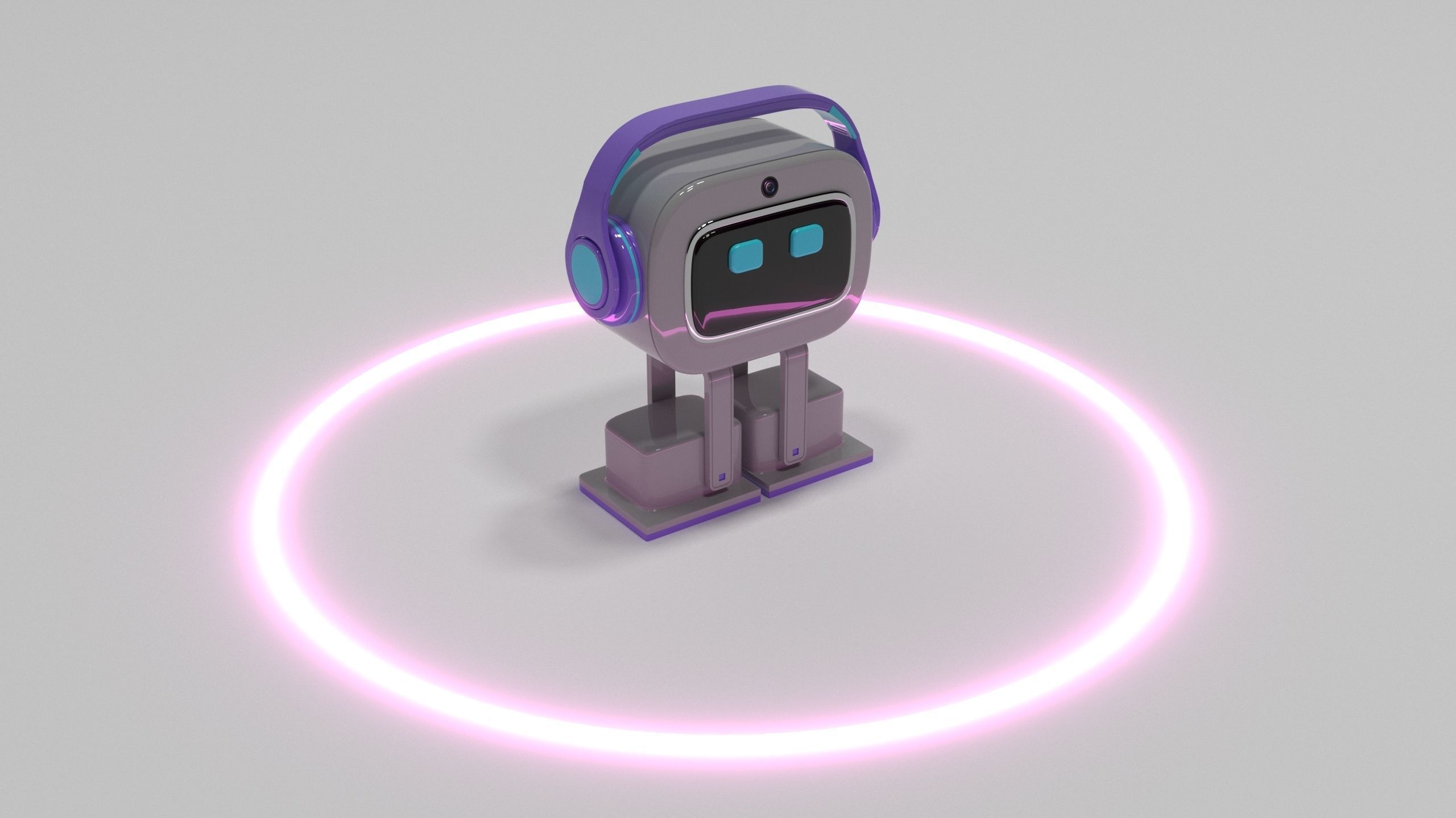 EMO Robot  3D model_1