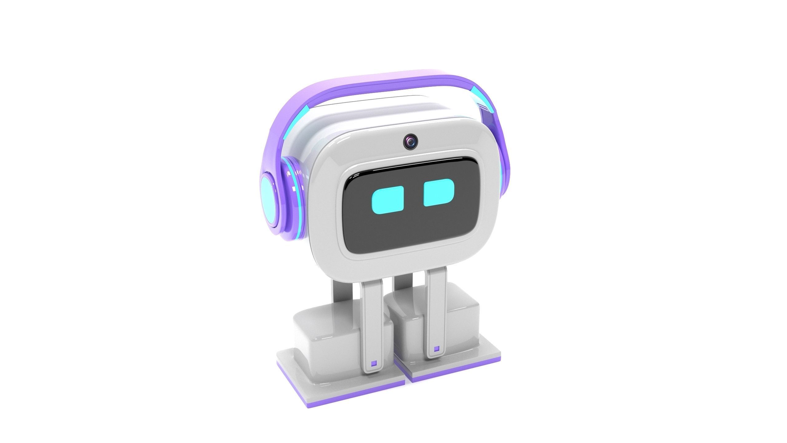 EMO Robot  3D model_5