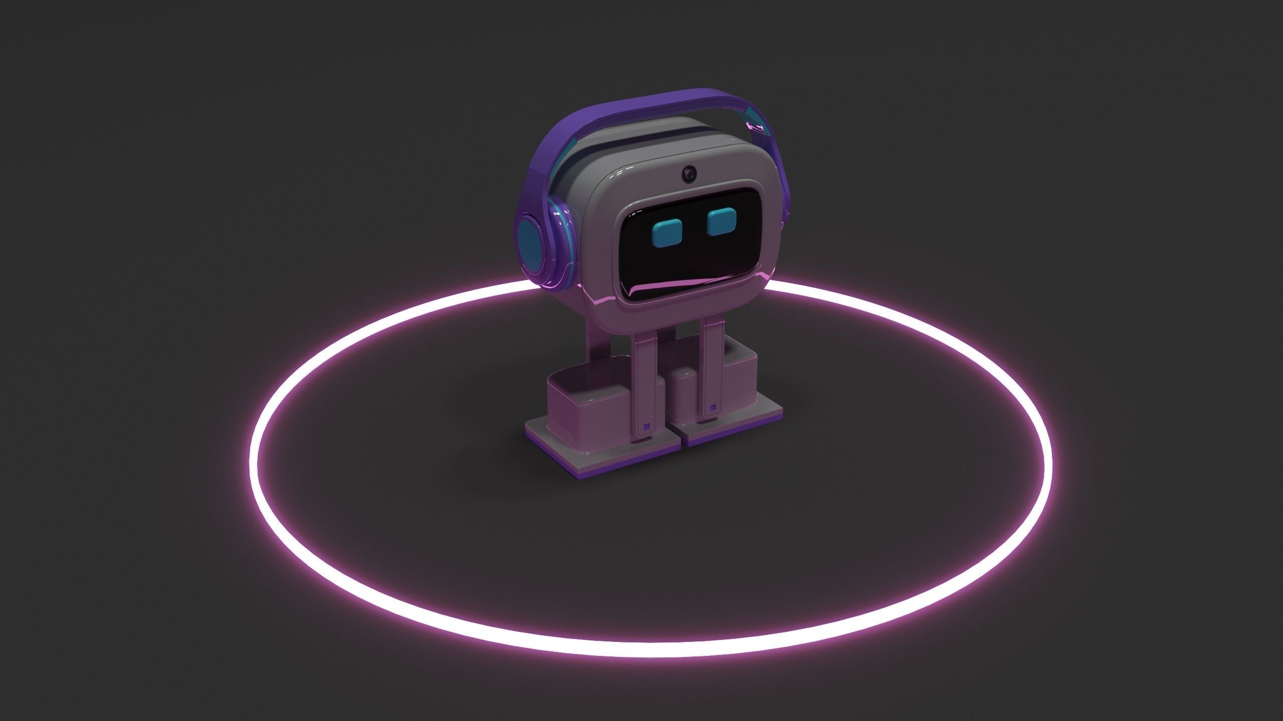 EMO Robot  3D model_3
