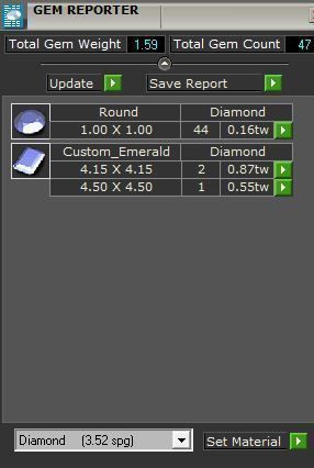 3-Stone diamond ring 2869 3D print model 3D print model_8