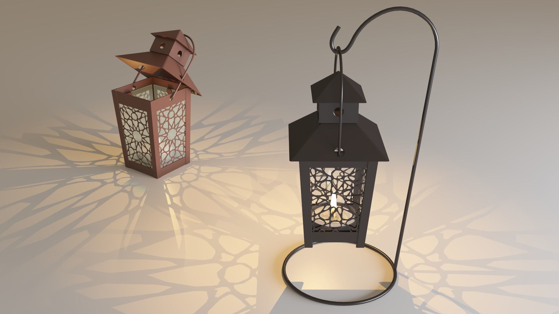 HANG LANTERN ARABIC 3D model_3