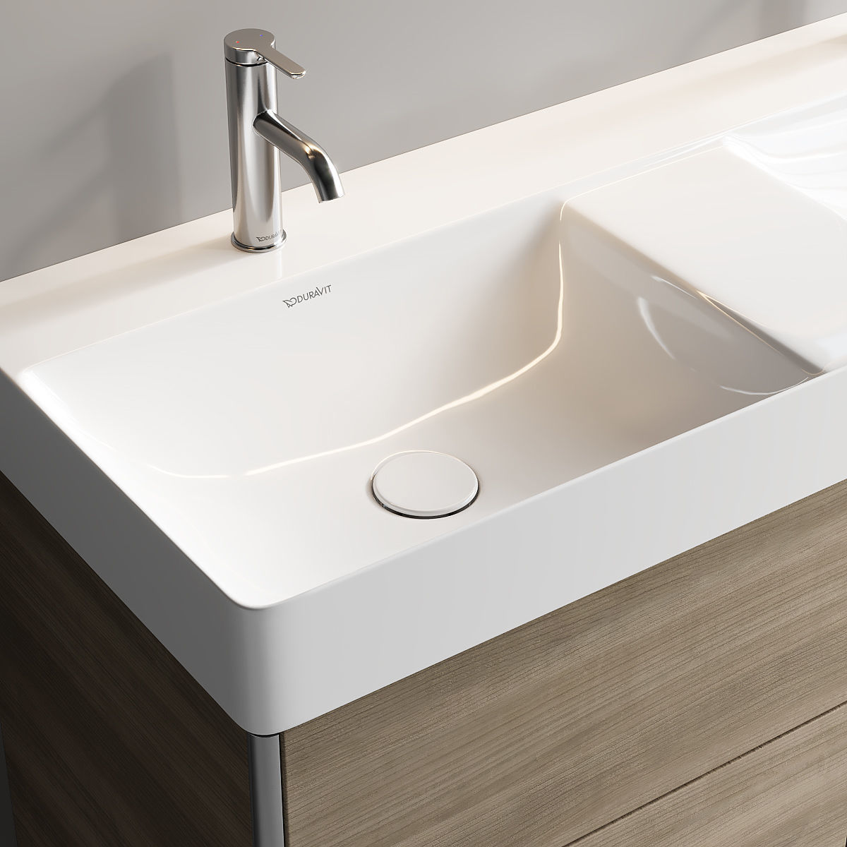 Duravit XSquare Vanity Unit Set 1 3D model_1