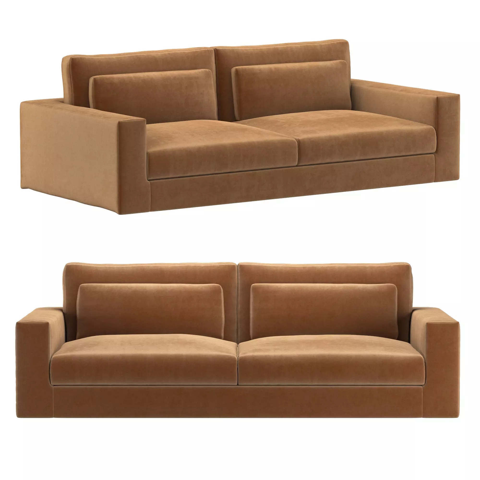 LUGANO SOFA 3D model_0