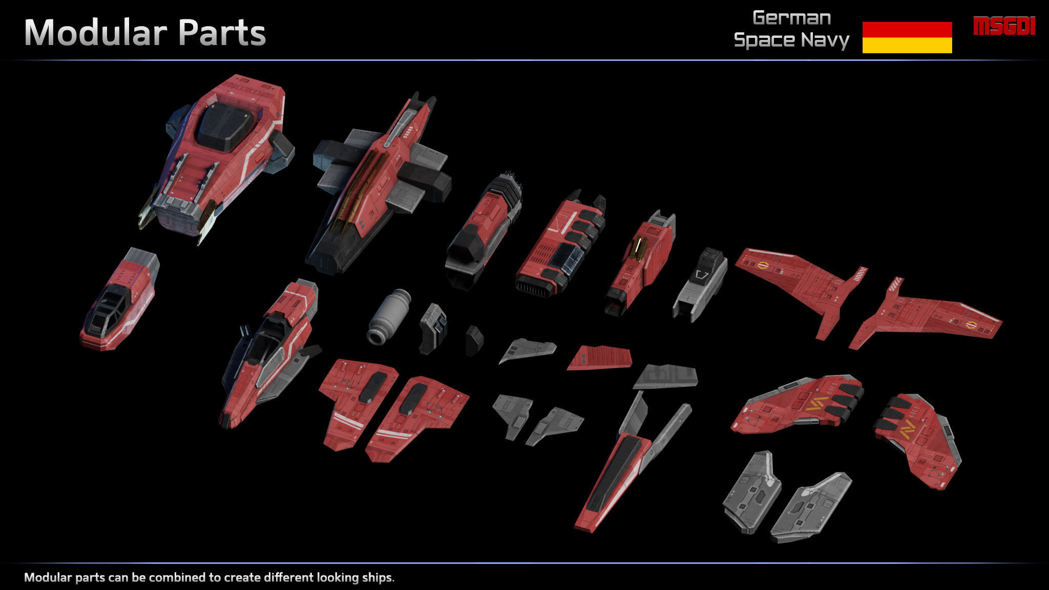 GSN German Space Navy Fleet Collection _12