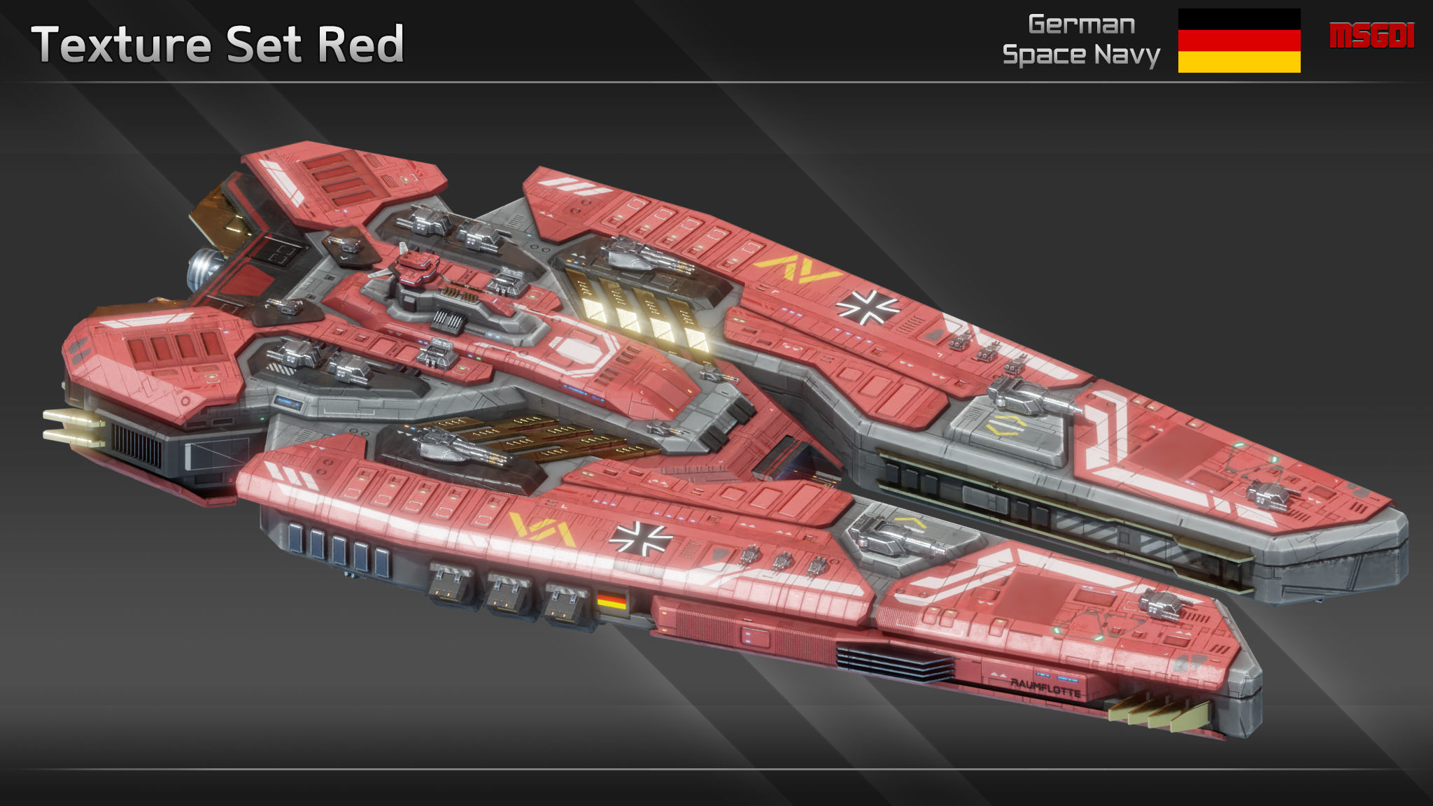 GSN German Space Navy Fleet Collection _25