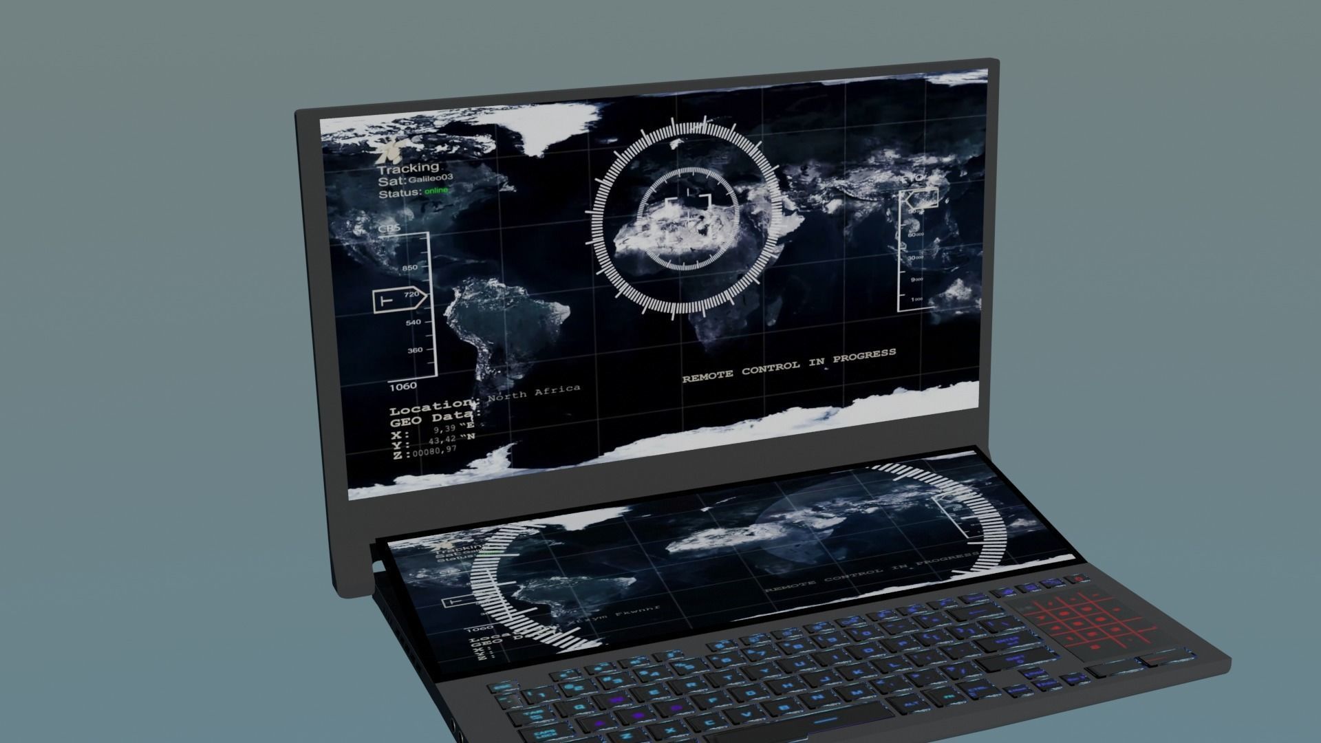 Asus ROG Zephyrus LAPTOP 3D model | CGTrader