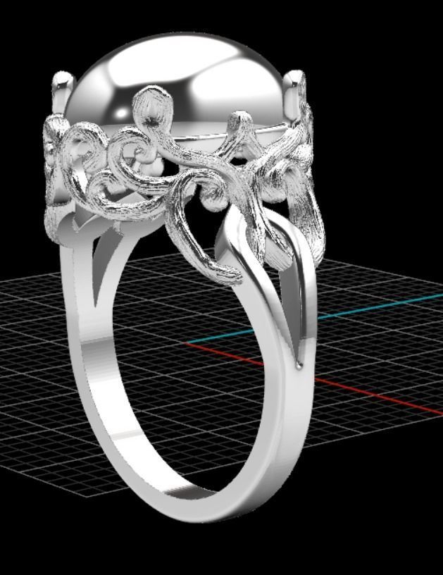 Ring sp1 3D print model_14