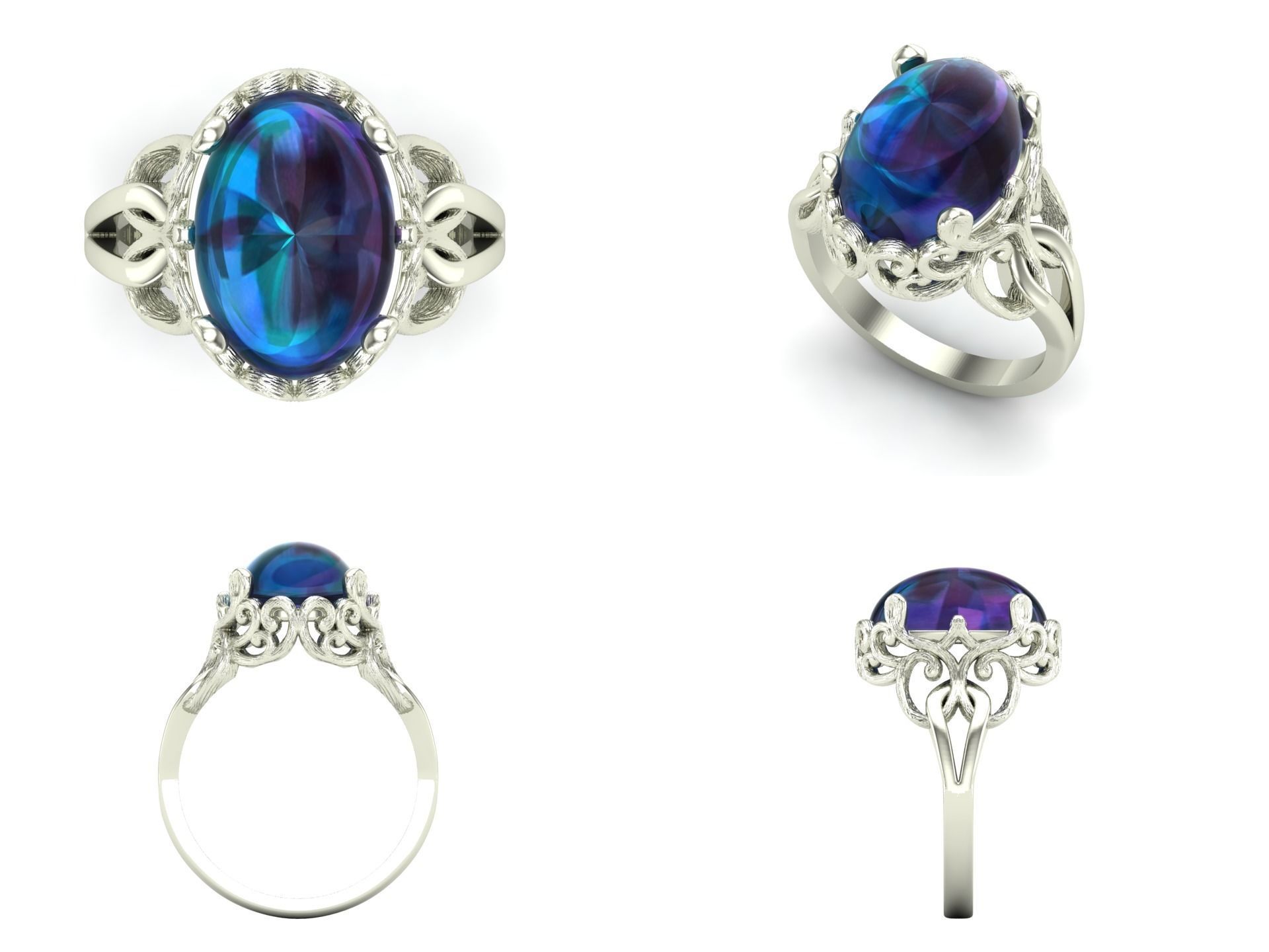 Ring sp1 3D print model_4