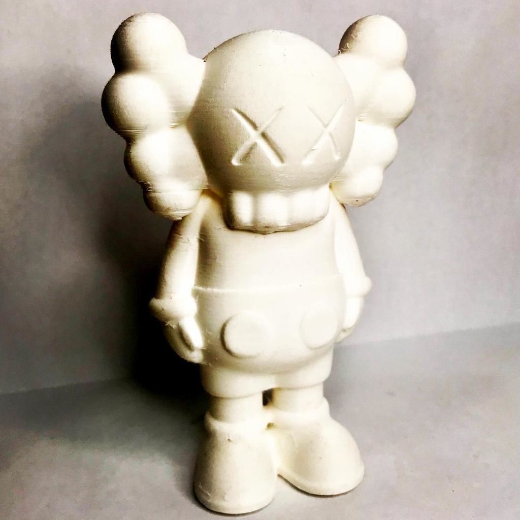 Mini Kaws 3D print model_2