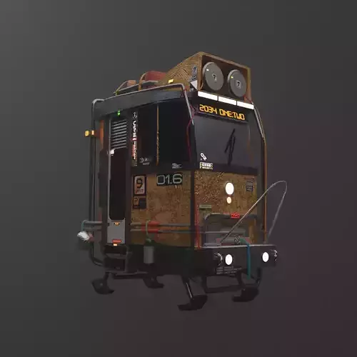 Small sci fi spaceship