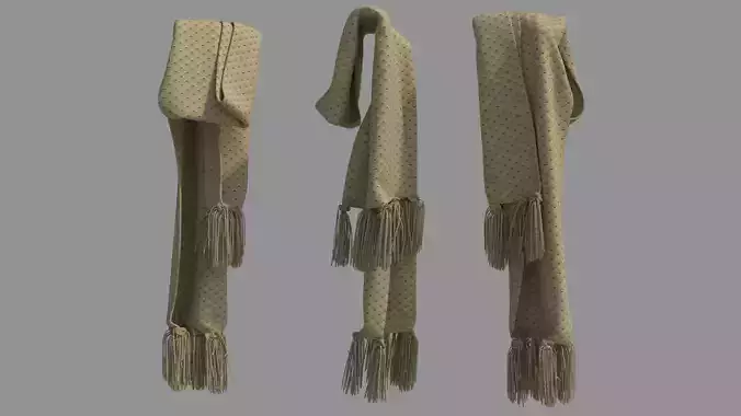 Scarf 3D model