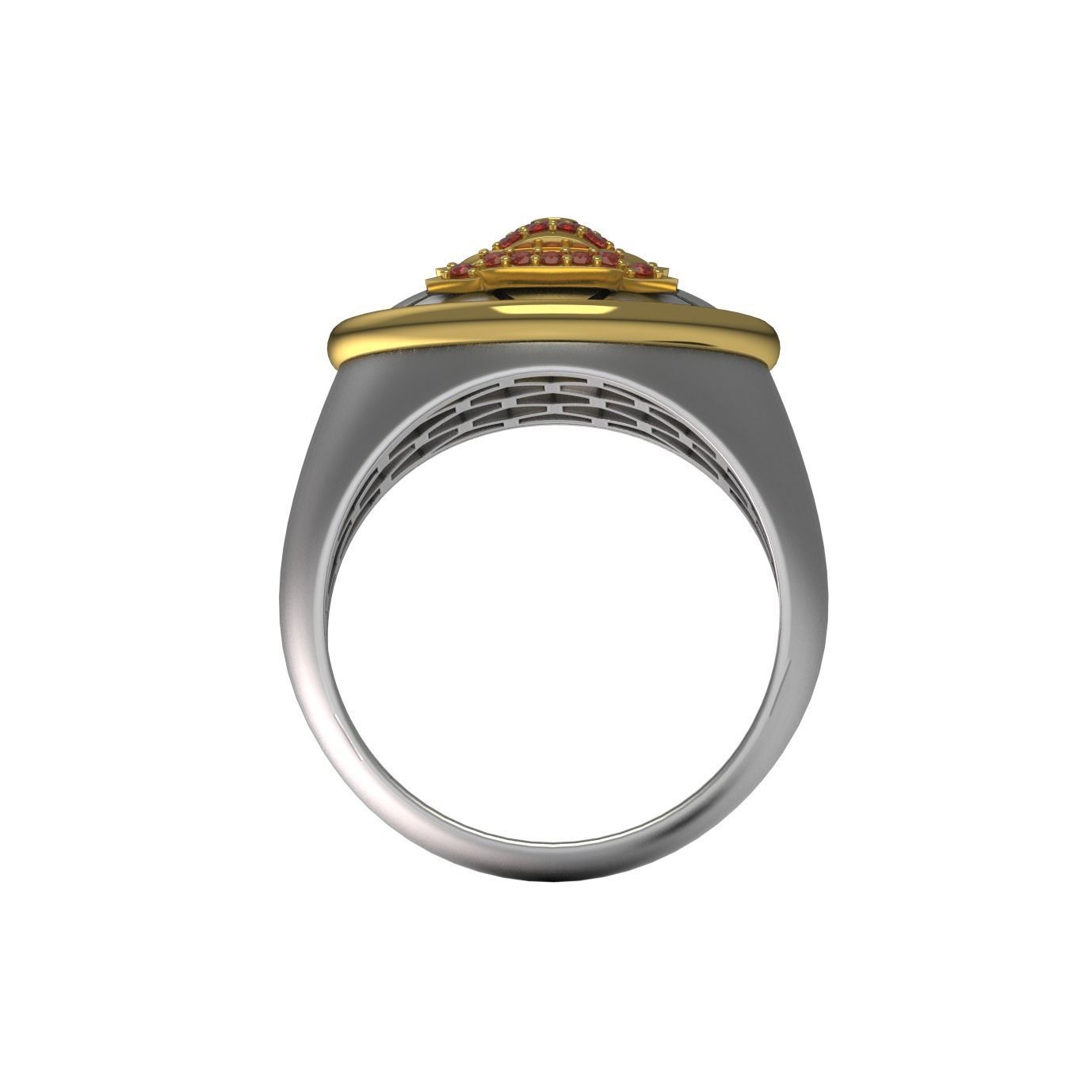  Cup Championship Ring MR 12 3D print model_5