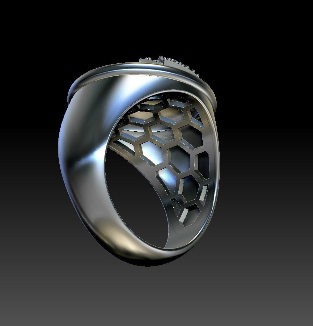  Cup Championship Ring MR 12 3D print model_13