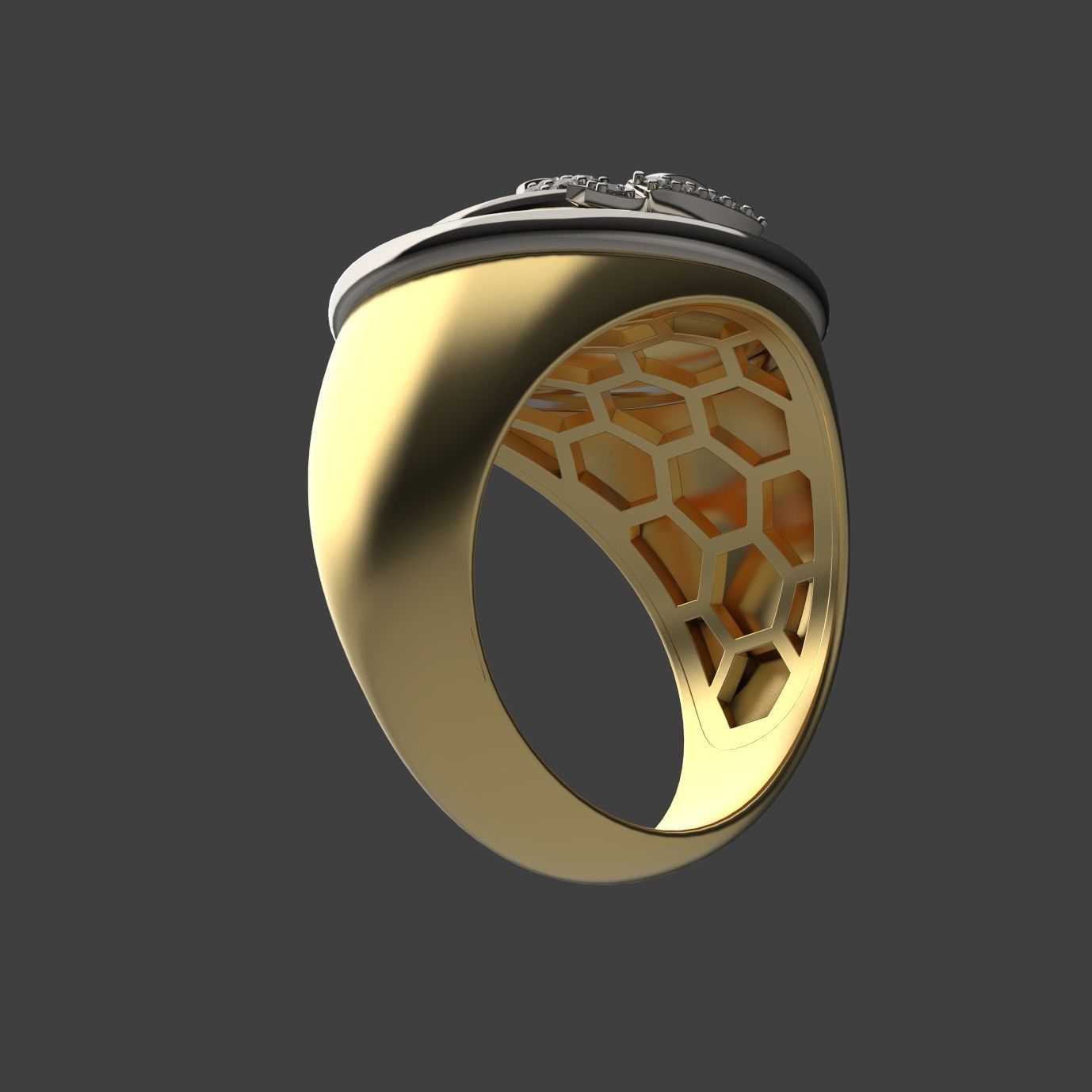  Cup Championship Ring MR 12 3D print model_2