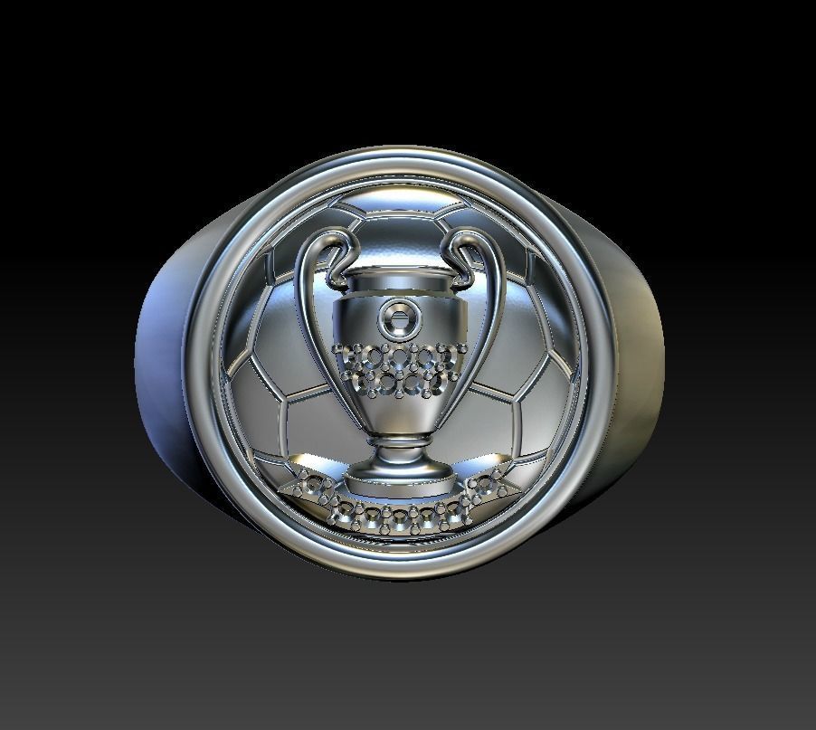  Cup Championship Ring MR 12 3D print model_12