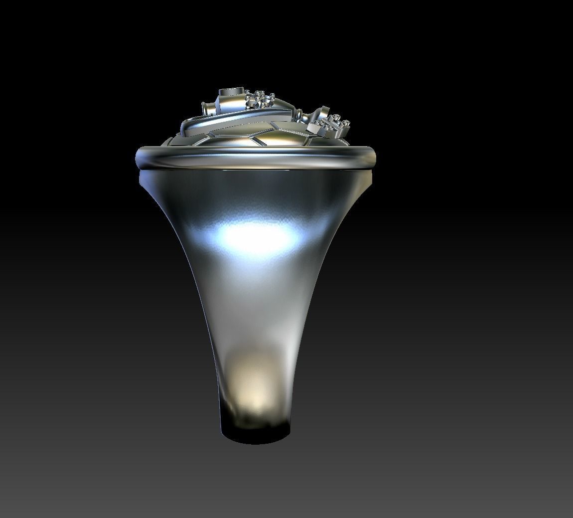  Cup Championship Ring MR 12 3D print model_11