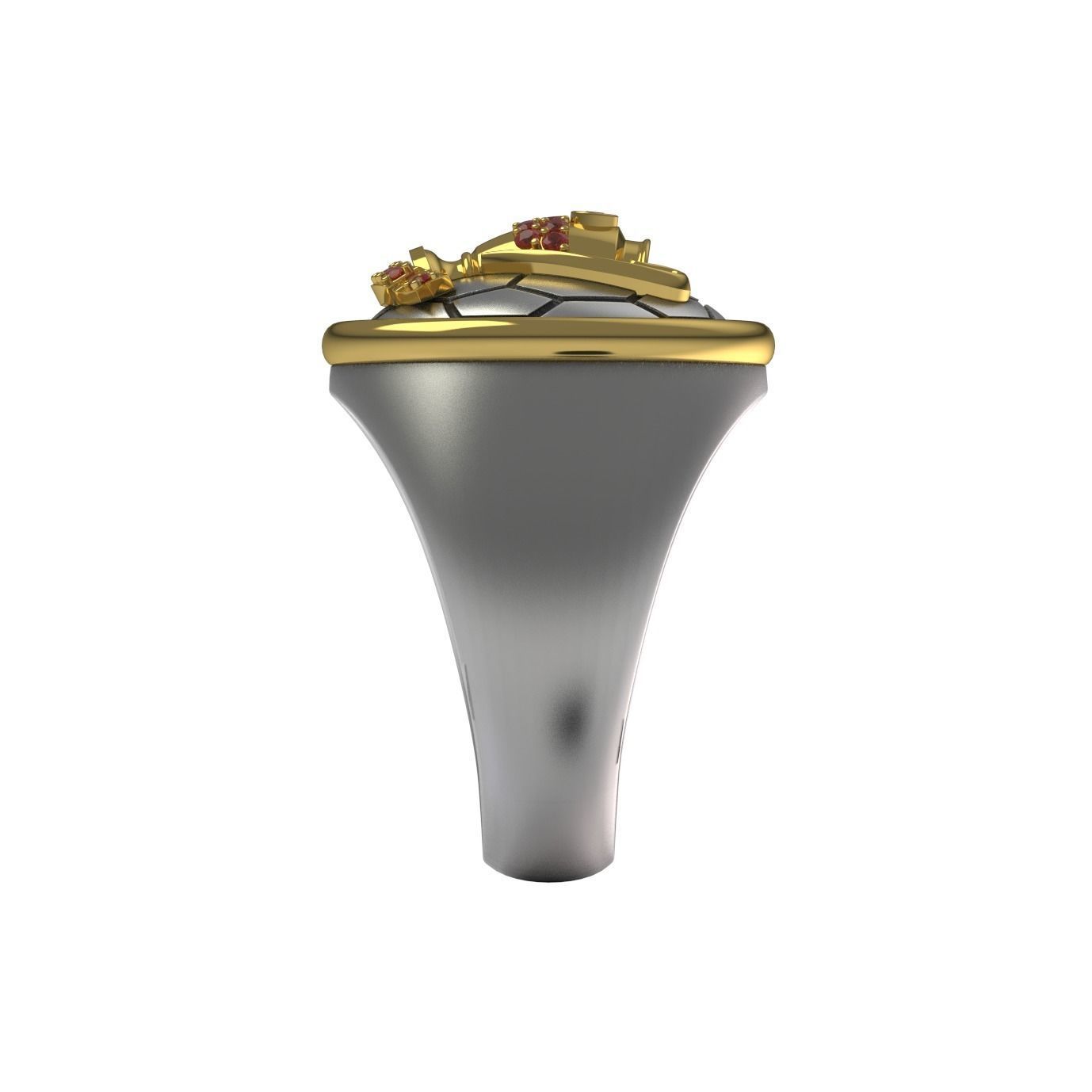  Cup Championship Ring MR 12 3D print model_4