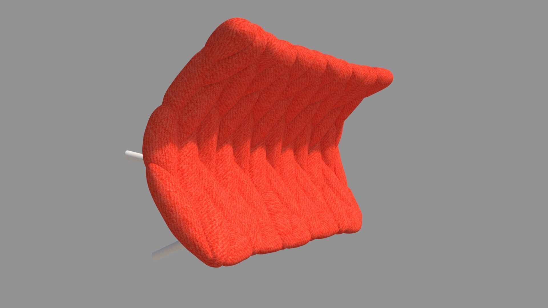 Double chair 3D model 3D model_8