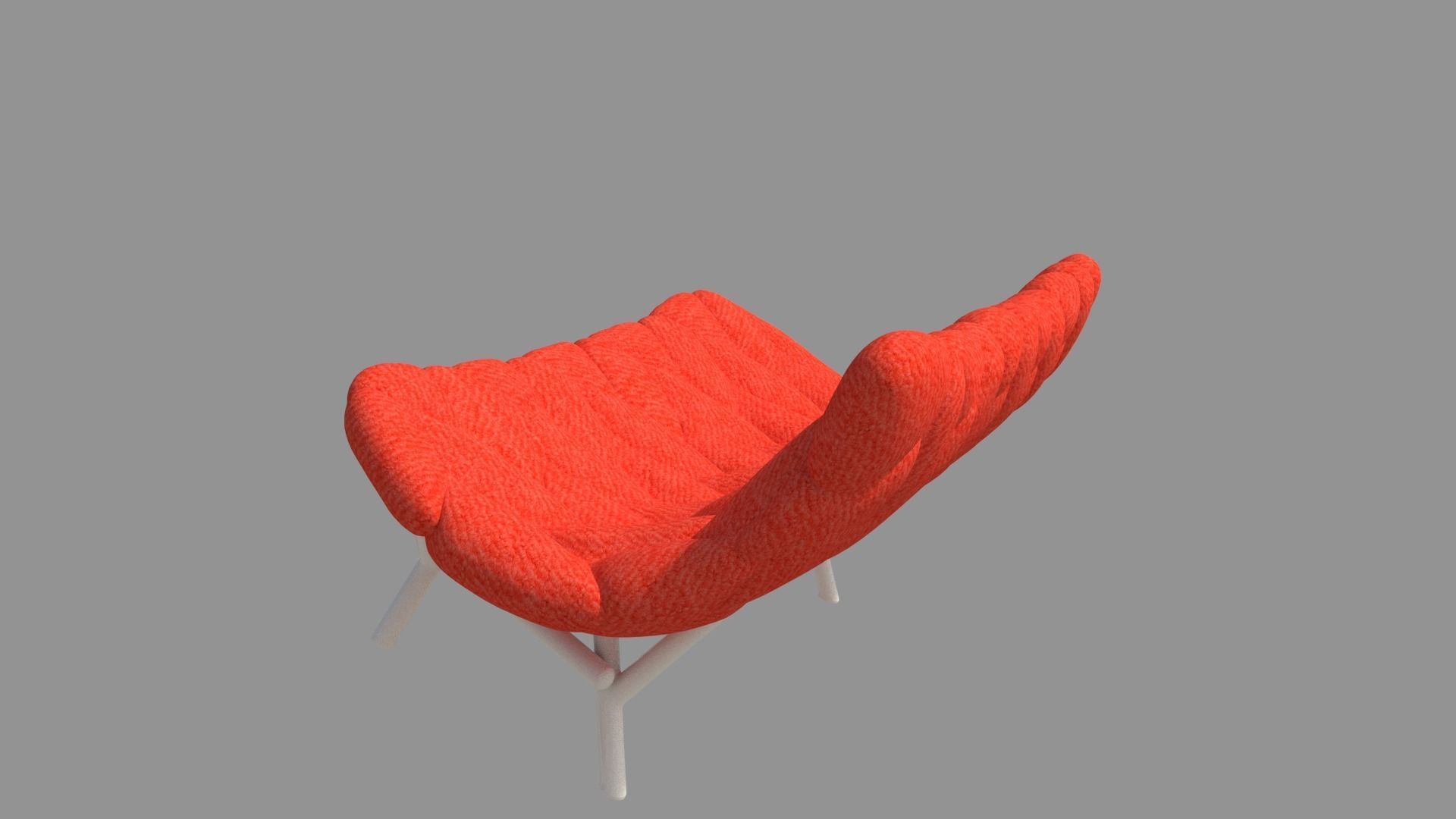 Double chair 3D model 3D model_5