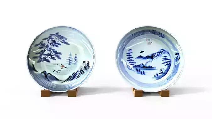 Plate-10 pattern set 3D model