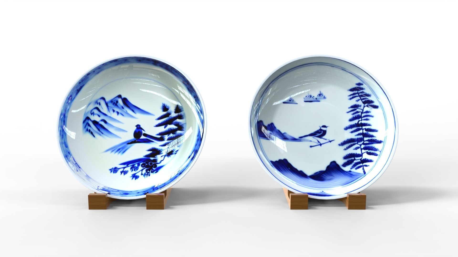 Plate-10 pattern set 3D model_4