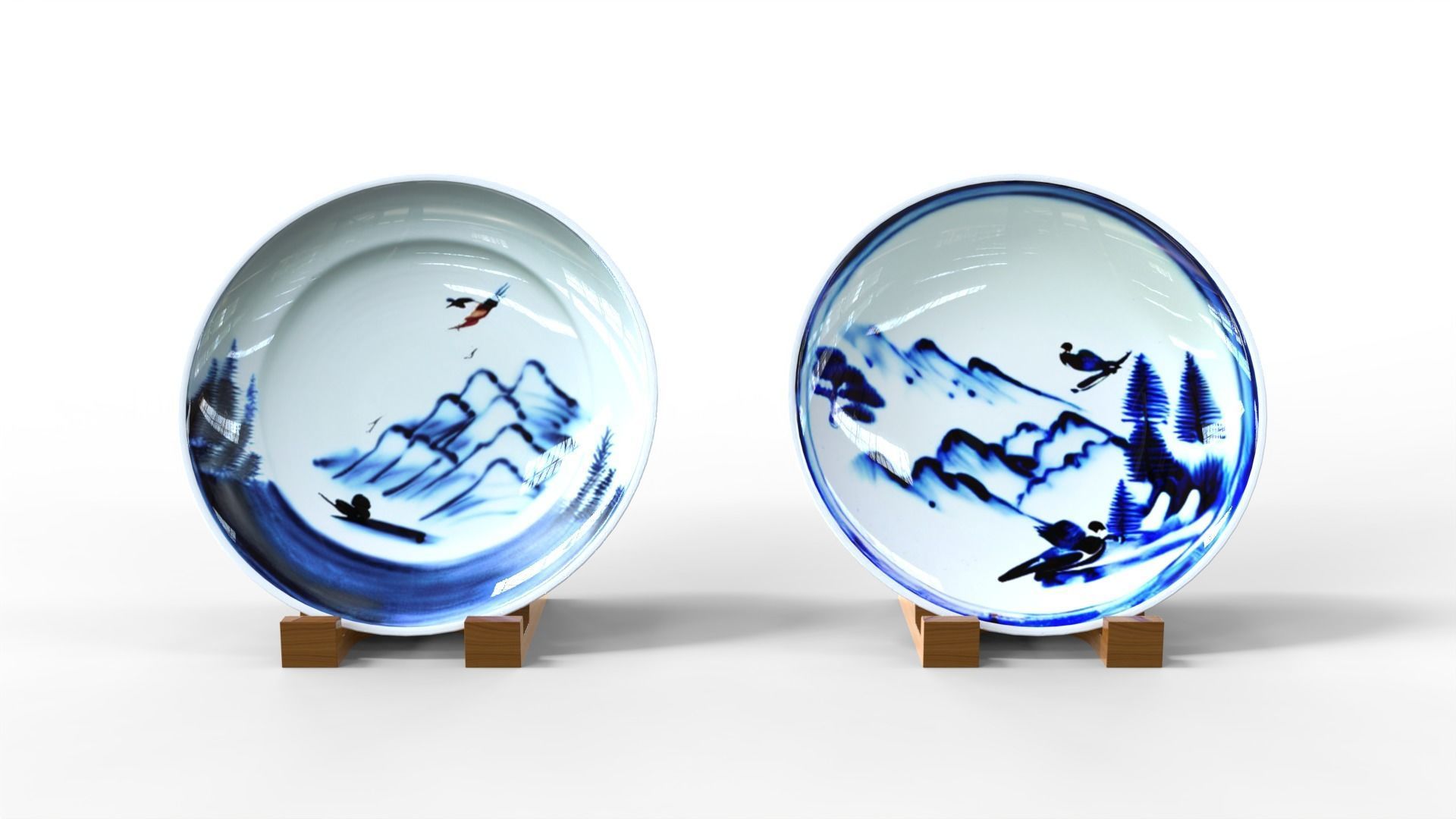 Plate-10 pattern set 3D model_1