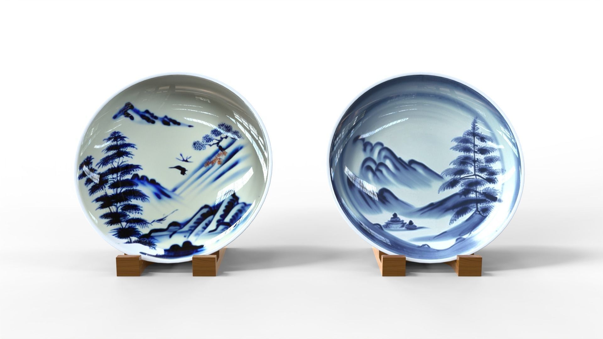 Plate-10 pattern set 3D model_3