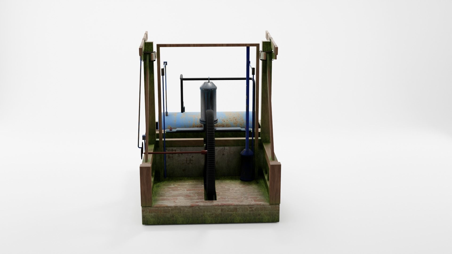 STEAM ENGINE 3D model_5