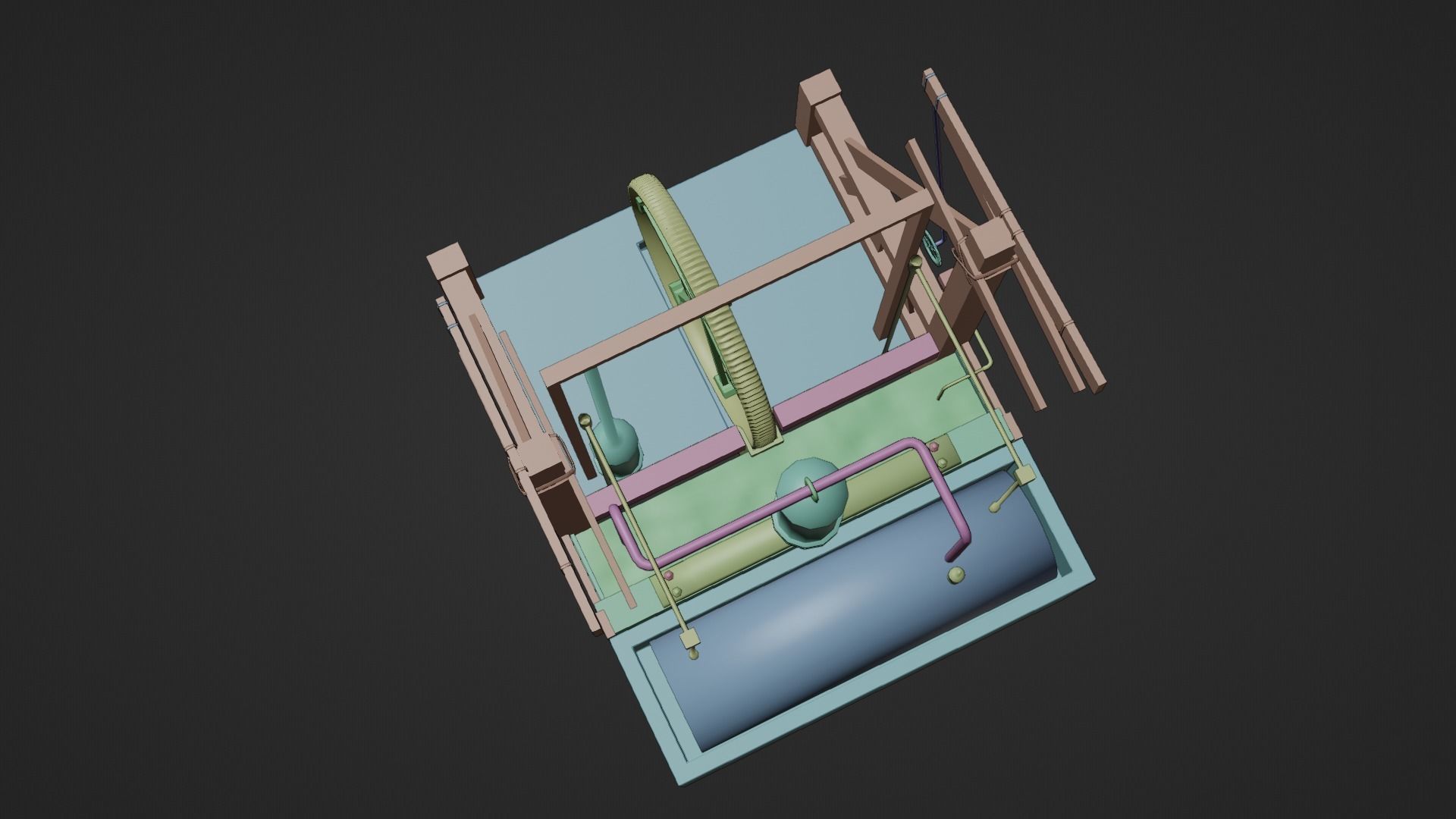 STEAM ENGINE 3D model_10