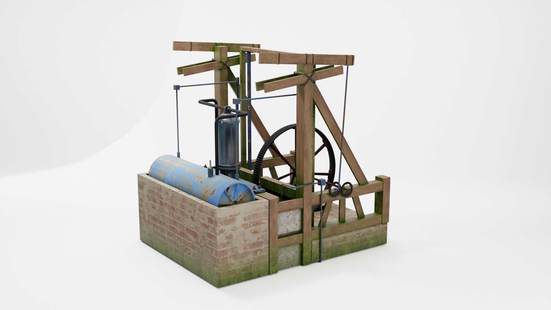 STEAM ENGINE 3D model_6