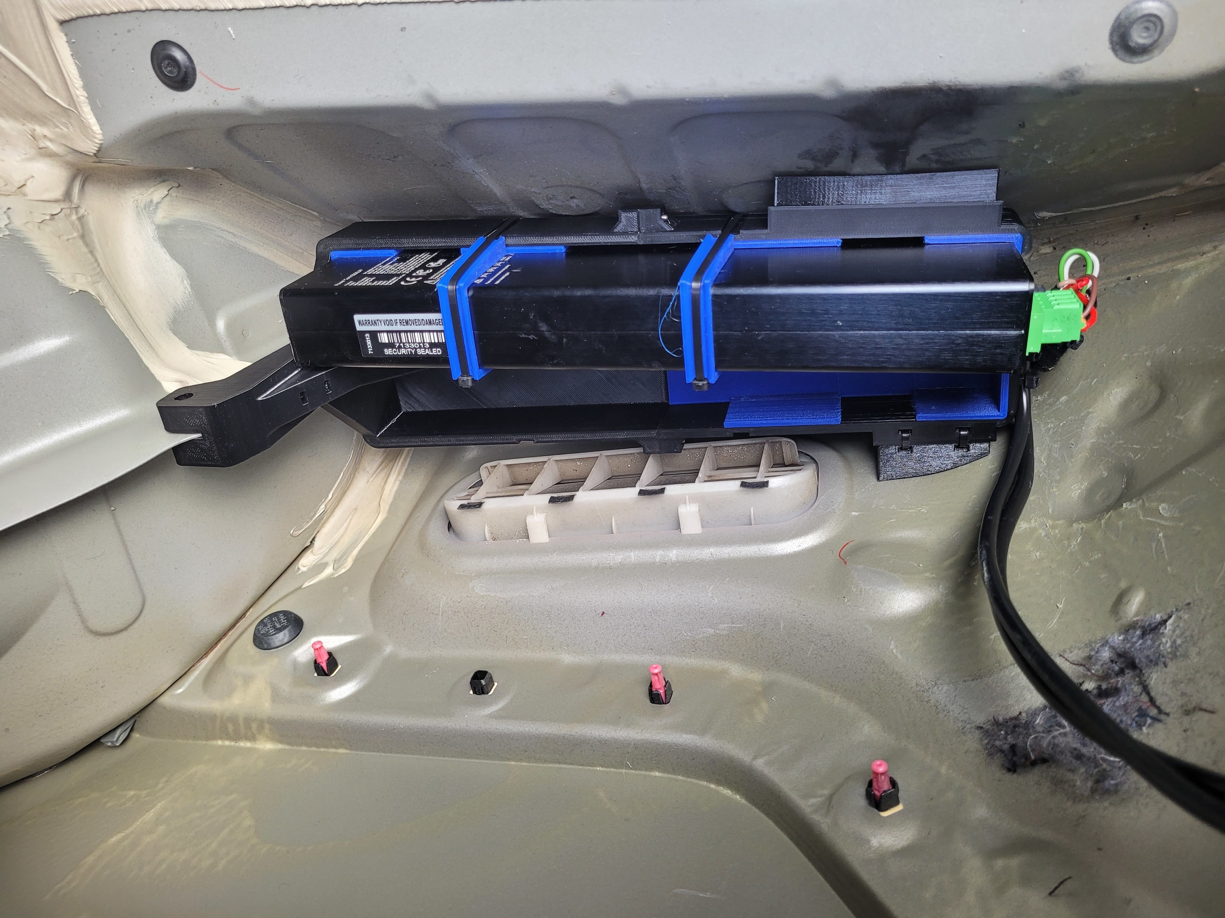 Camry 2018 trunk mount for POWER CORE 6200LFP and 13400LFP 3D print model_1