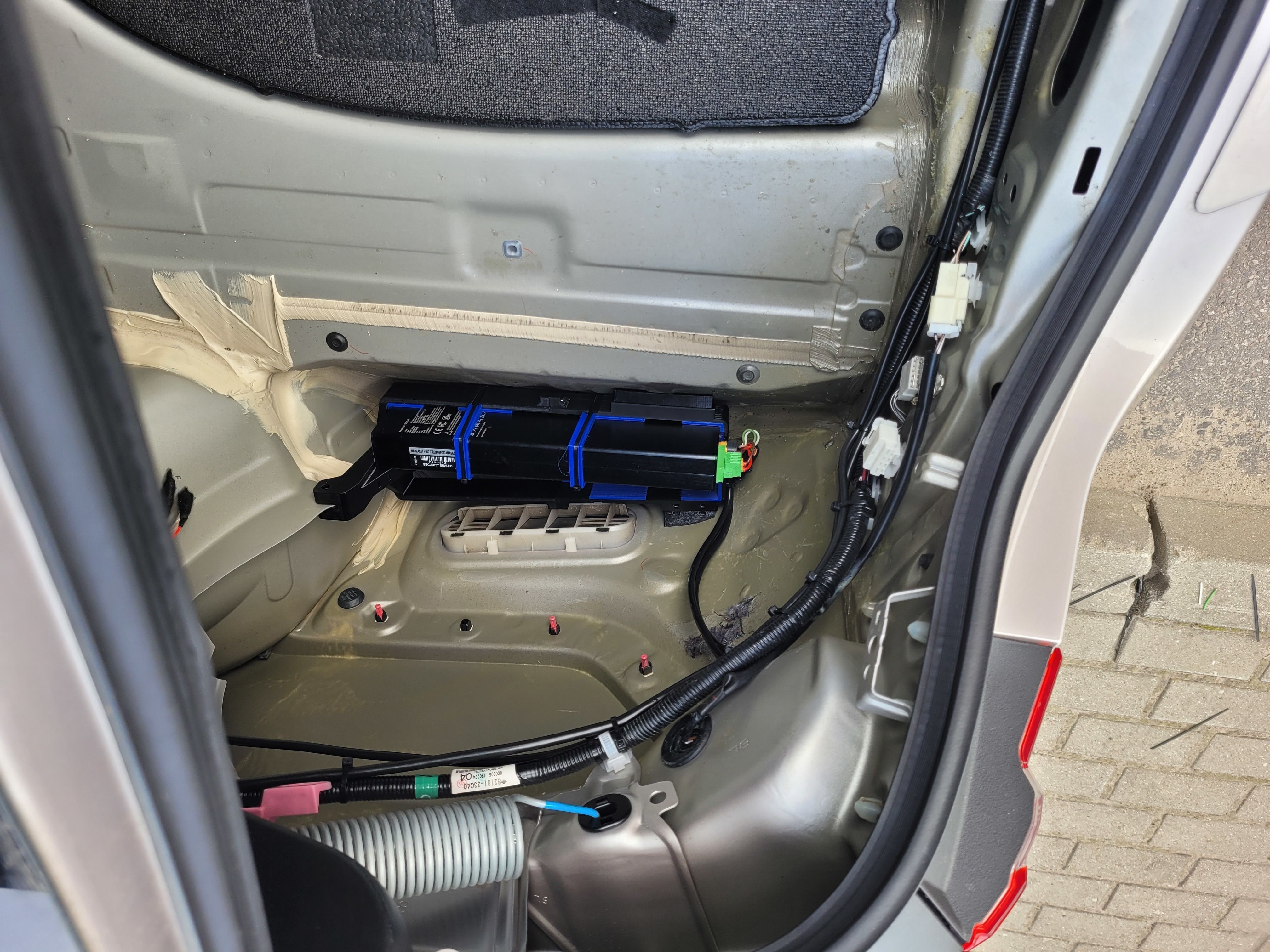 Camry 2018 trunk mount for POWER CORE 6200LFP and 13400LFP 3D print model_3