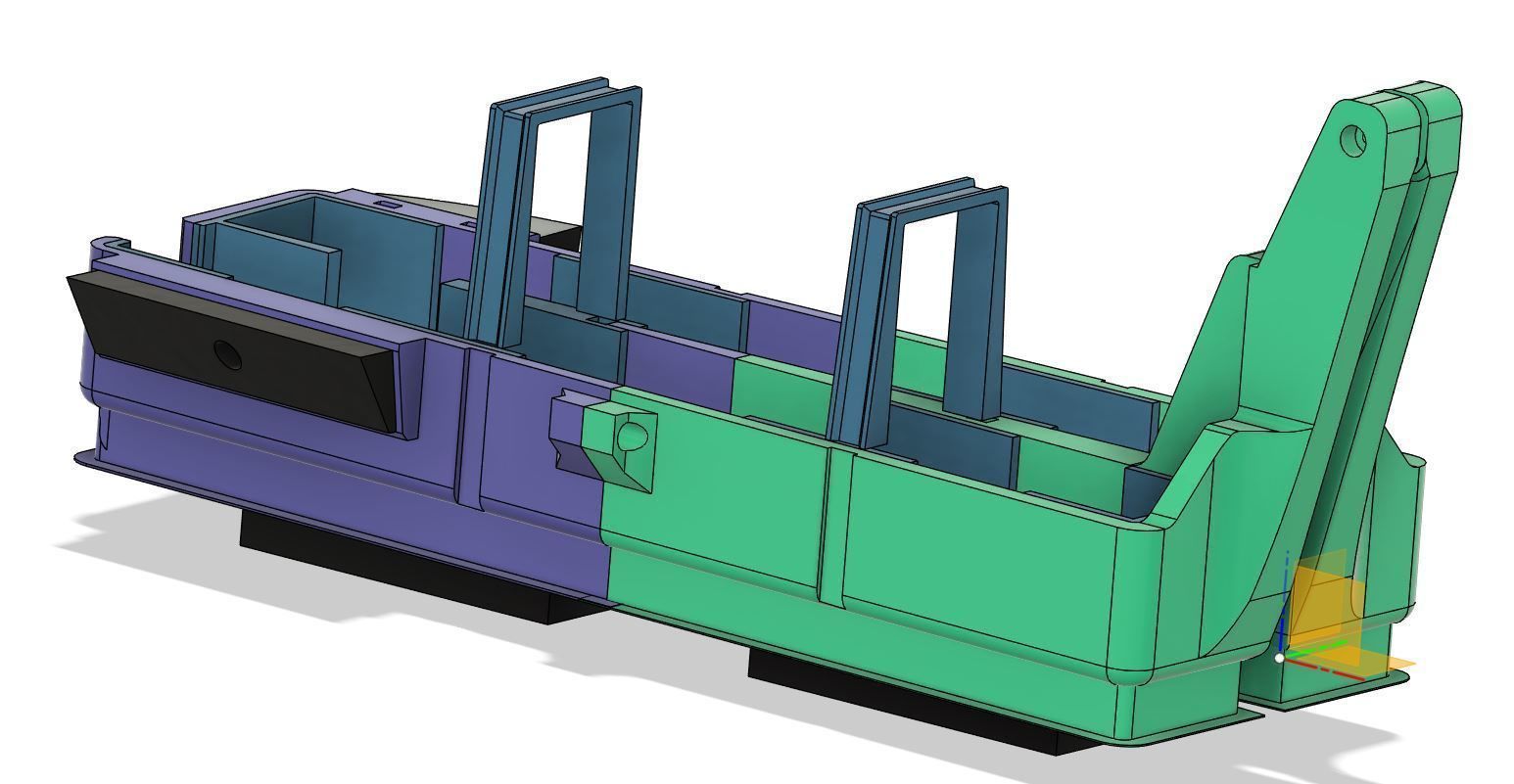 Camry 2018 trunk mount for POWER CORE 6200LFP and 13400LFP 3D print model_4