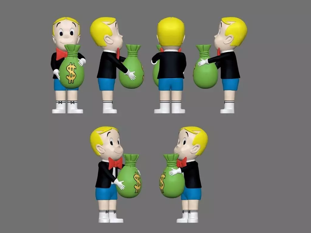 Richie Rich 3D print model_0