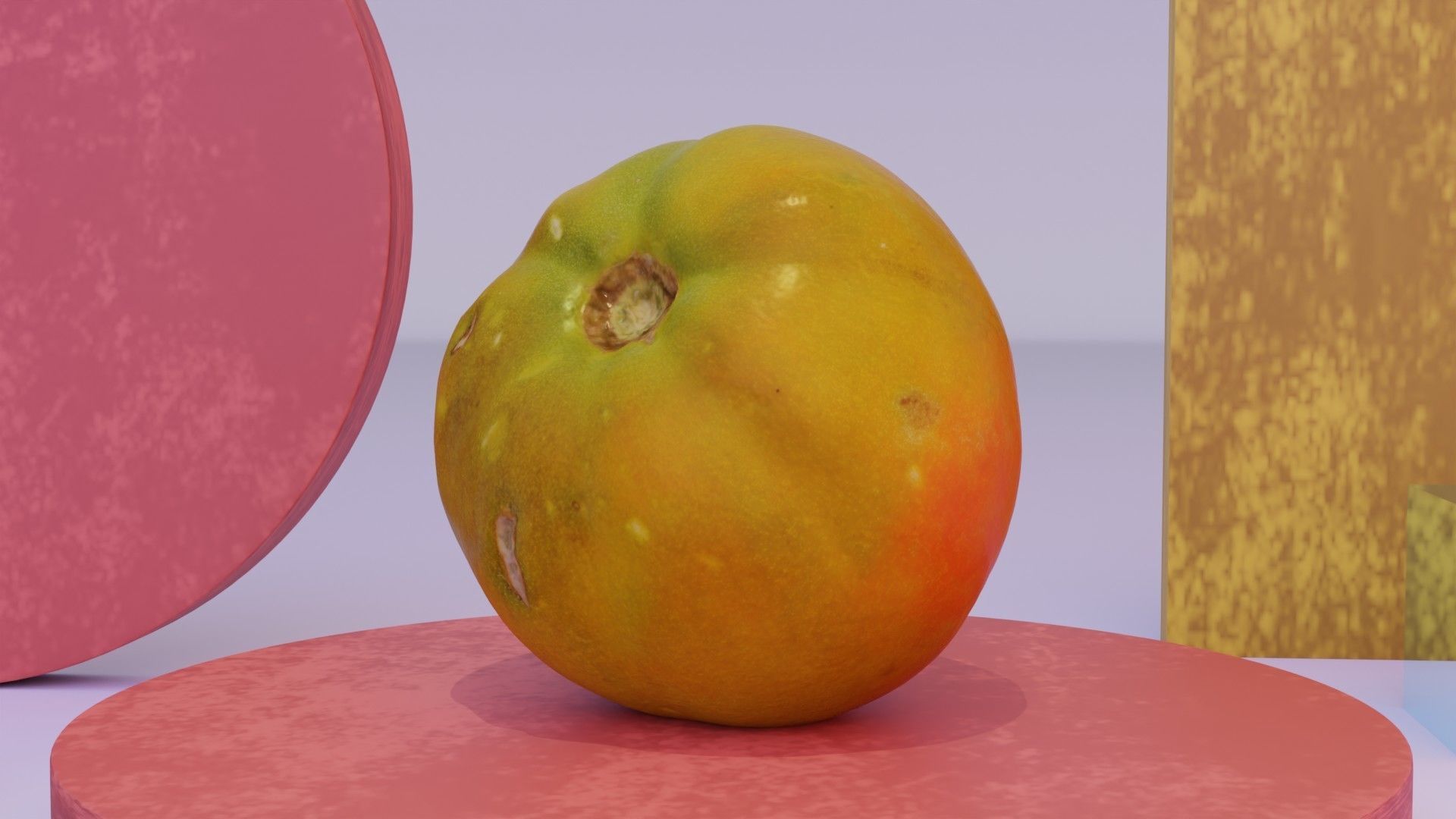 Tomato 03 high-poly 3D model_10
