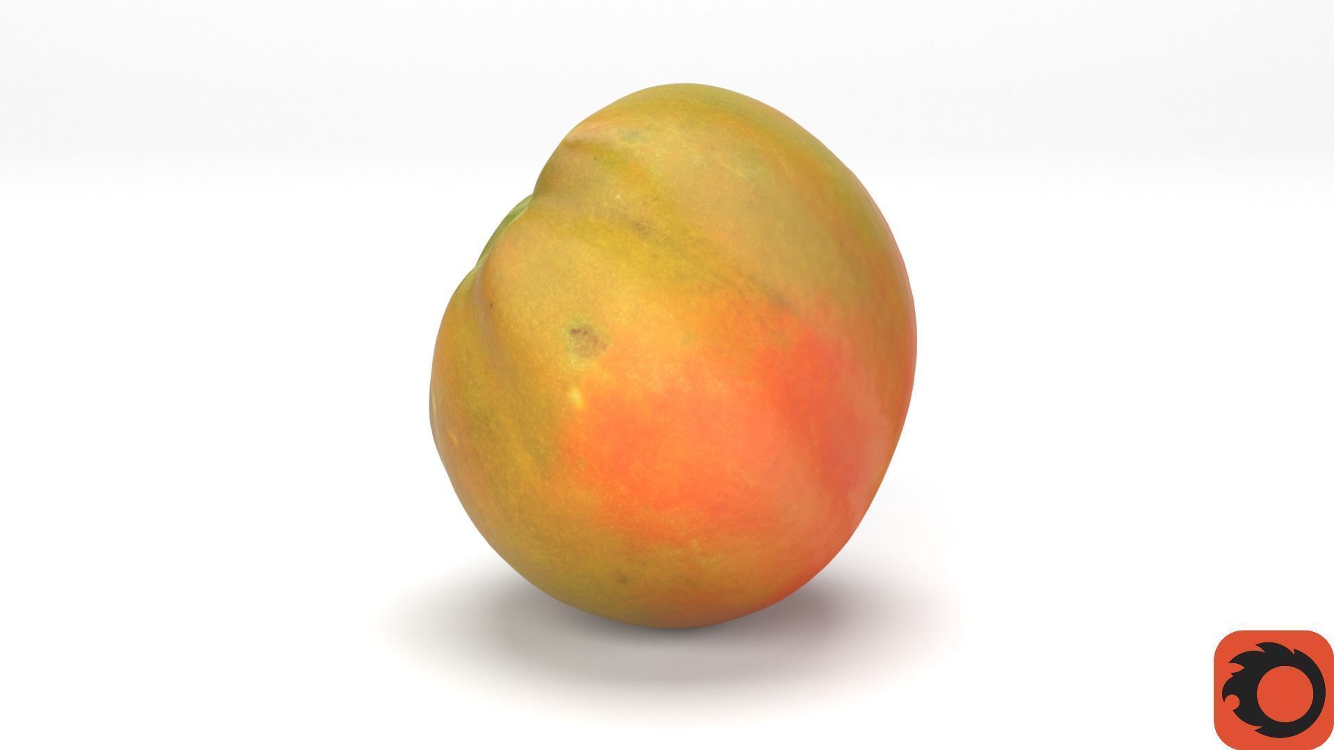Tomato 03 high-poly 3D model_32
