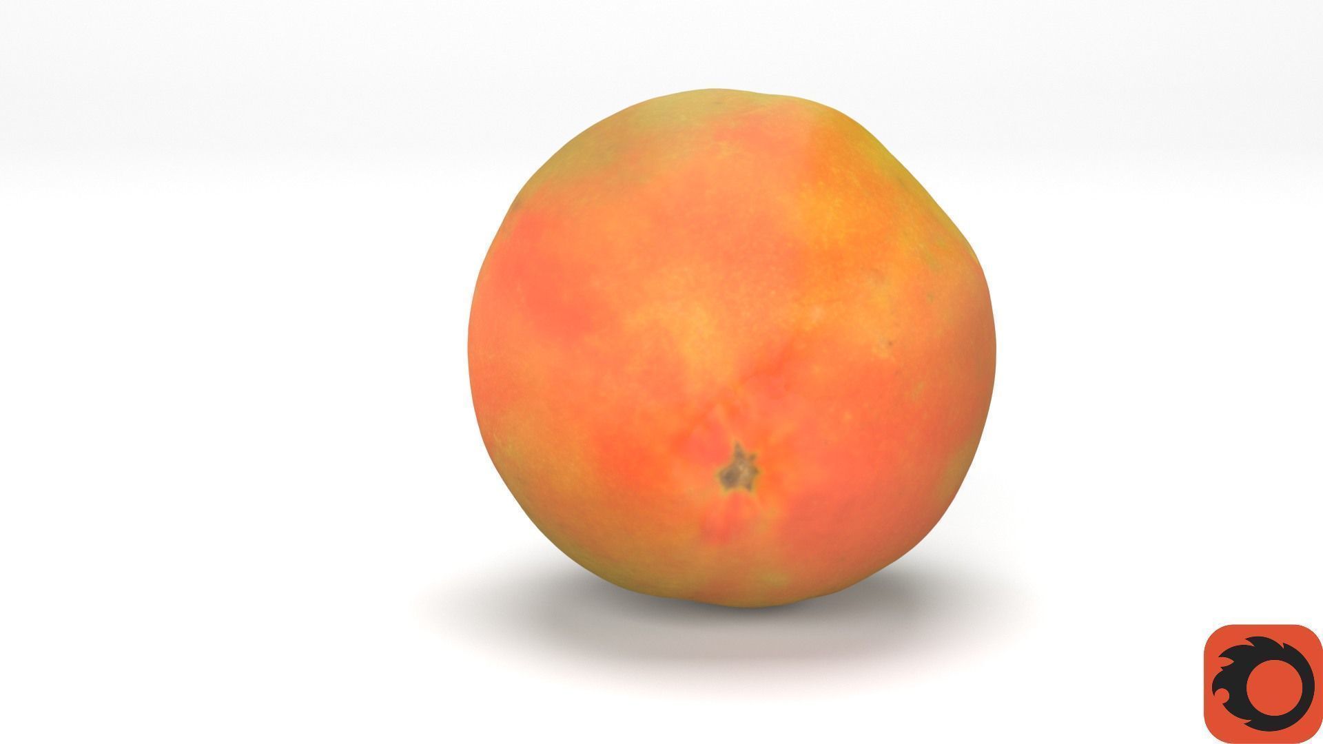 Tomato 03 high-poly 3D model_33