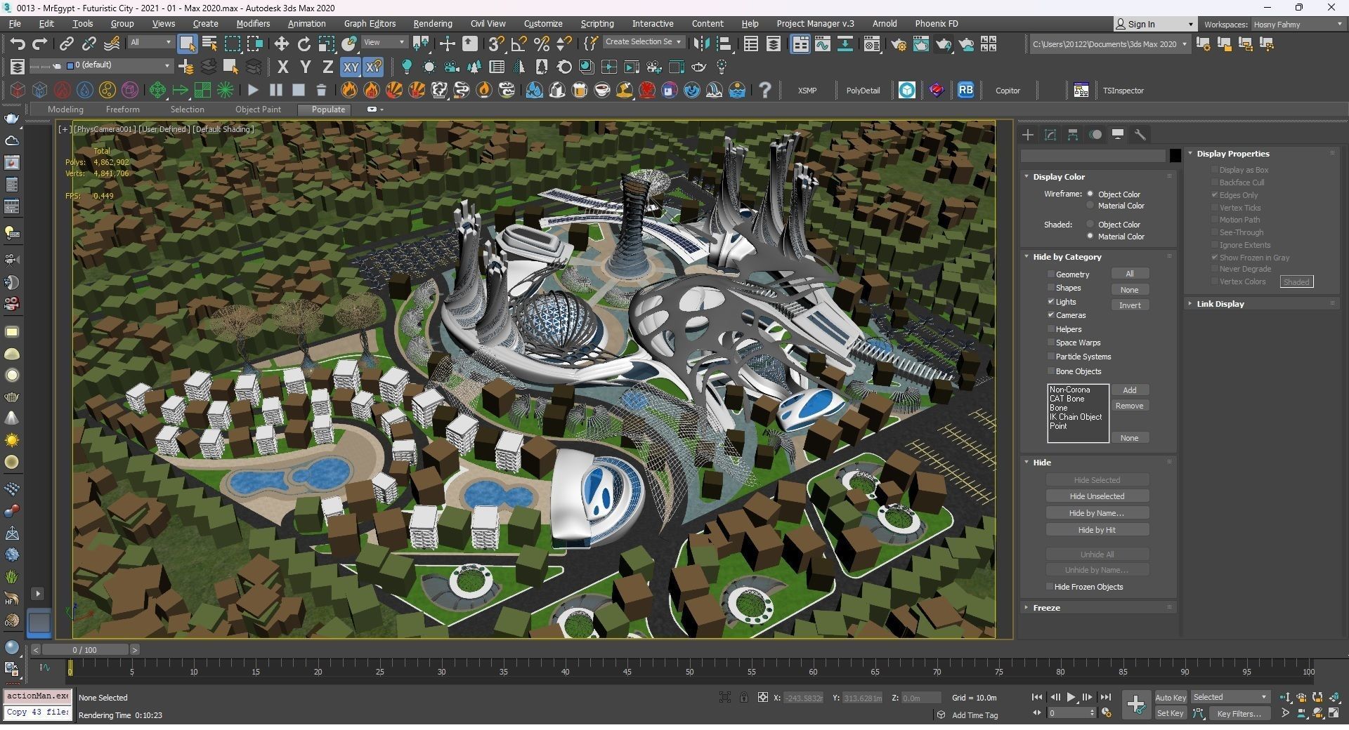 0013 - Futuristic City - 2021 - 01 - 2Ds Plans - 3Ds Files 3D model_31