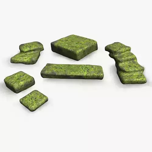 Stone Platforms - Moss 1