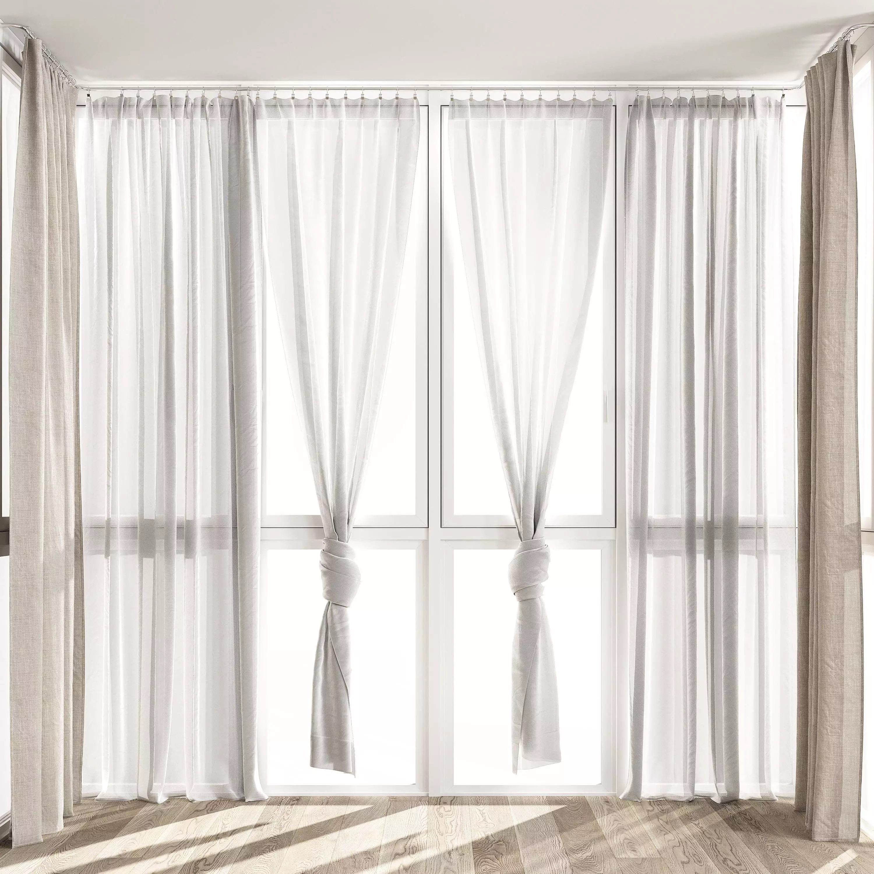 Curtain Set 511C 3D model