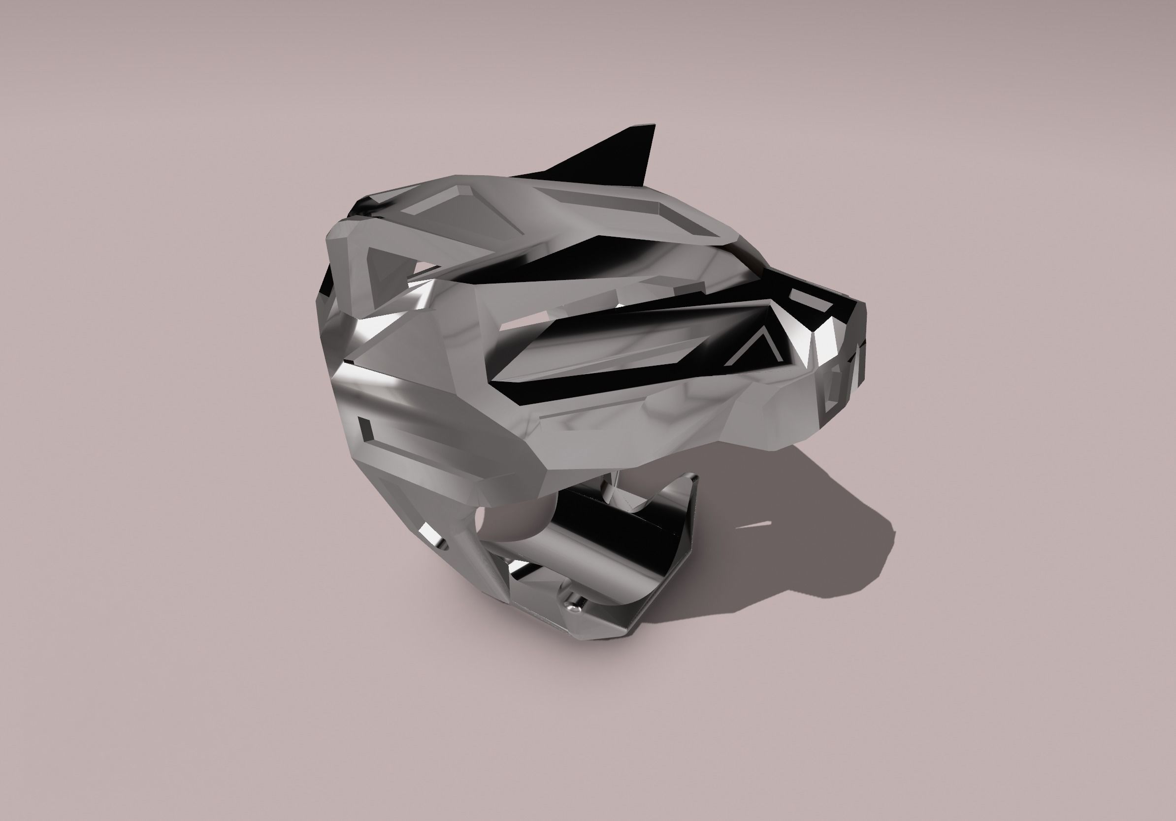 Black tiger 3D model_4