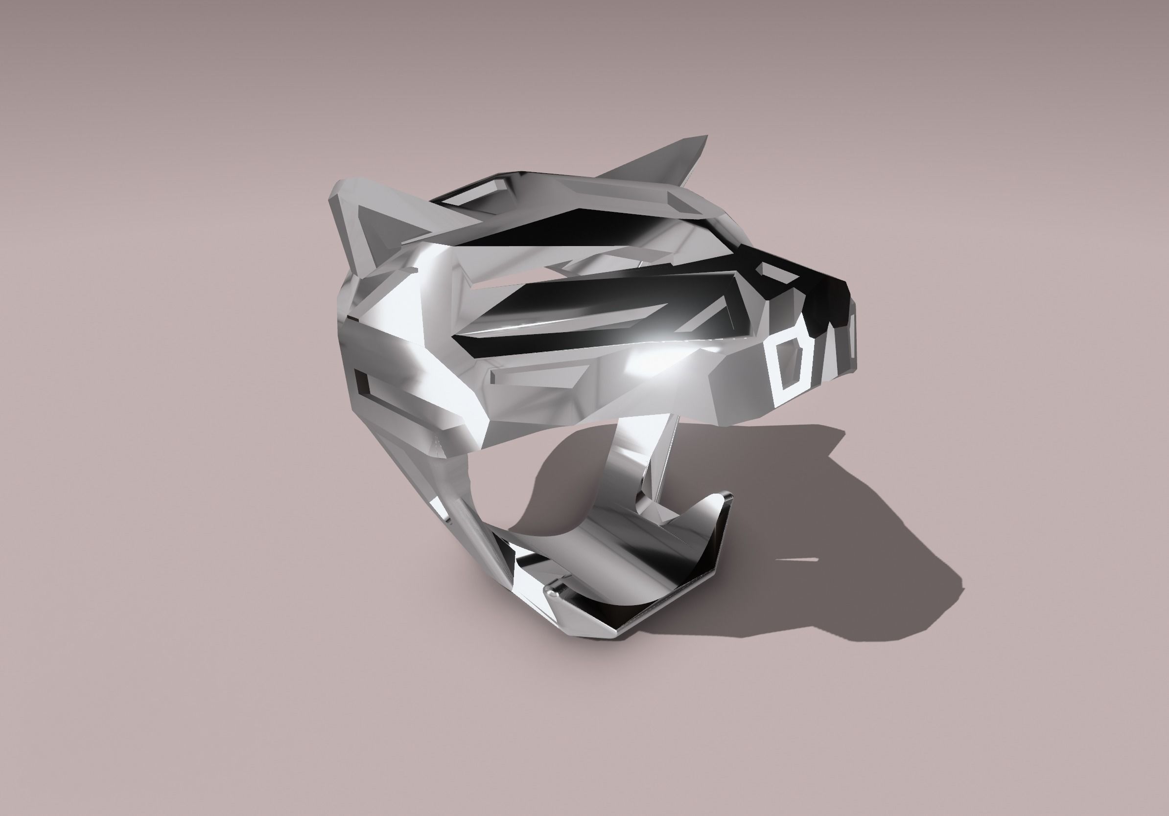 Black tiger 3D model_3