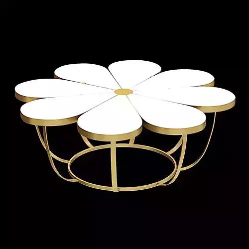 Mesa de sentro 3D model