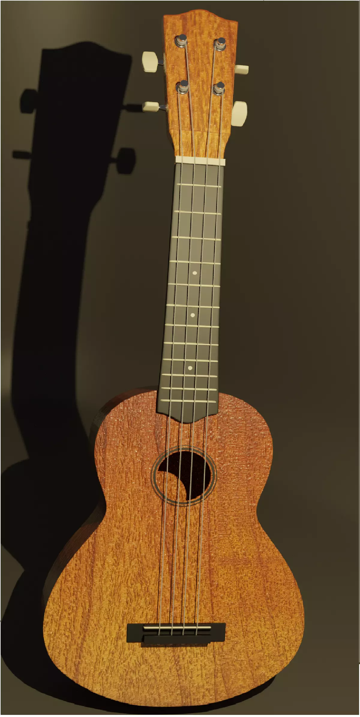 Havai Gitara 3D model_0